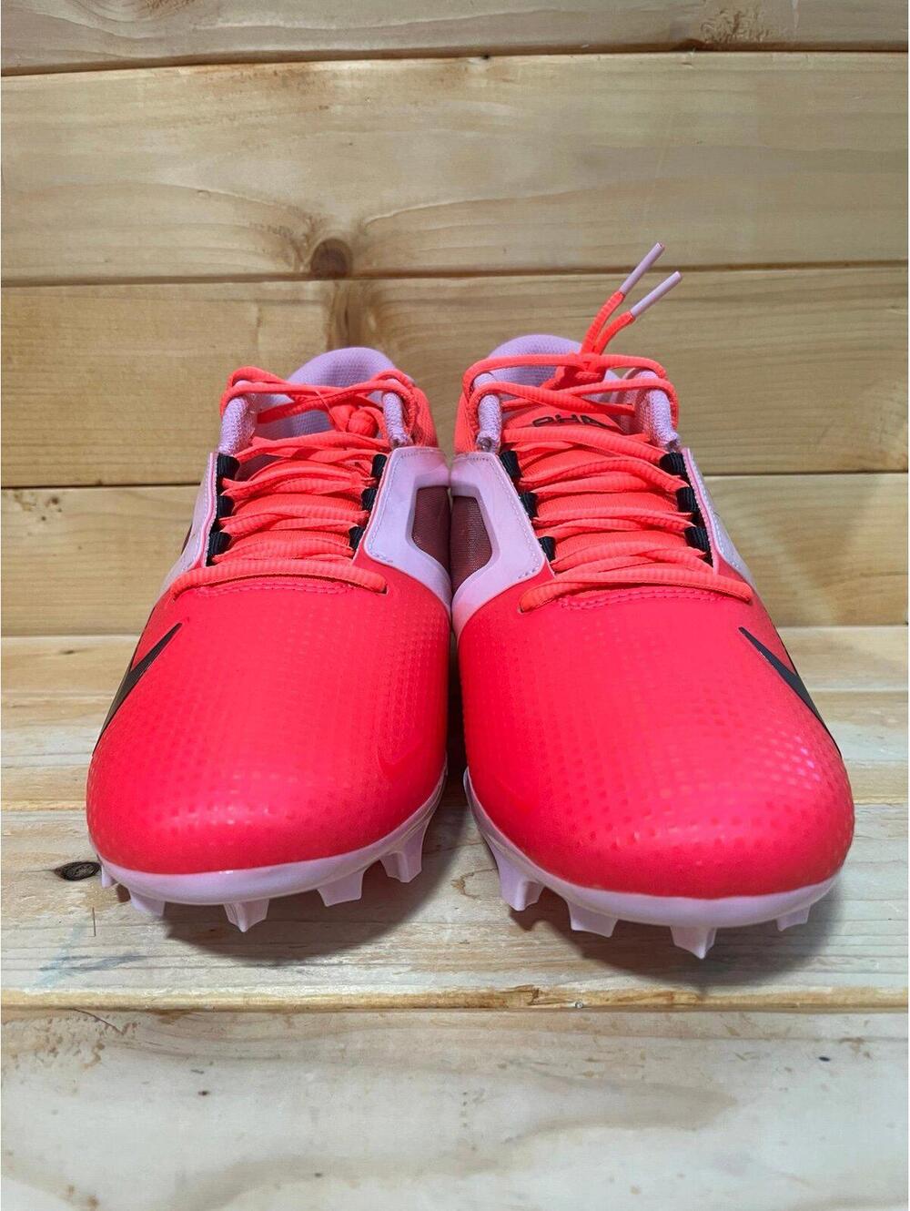 New Nike Alpha Menace 4 Pro NRG Racer Pink Football Cleats HJ4568-600 Men’s 12 - Picture 3 of 6